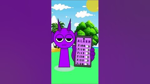 Sprunki Incredibox Alarm Clock #animation