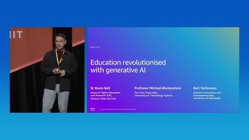 AWS Summit Sydney 2025: Education revolutionised with generative AI