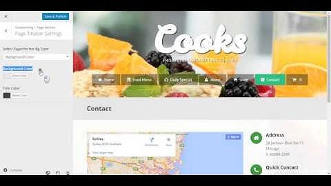 How To Customize Page Title Bar Settings