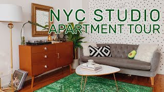 NYC Studio Apartment Tour + Decor Ideas | Upper East Side  320 Square Ft