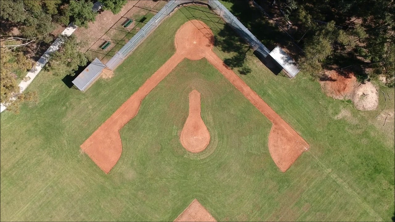 done for me lyrics DJI Spark - Baseball diamond