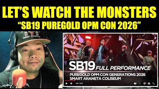 LIVE REACTION | SB19 on Puregold OPM Con Generations 2026 FULL PERFORMANCE screenshot 4