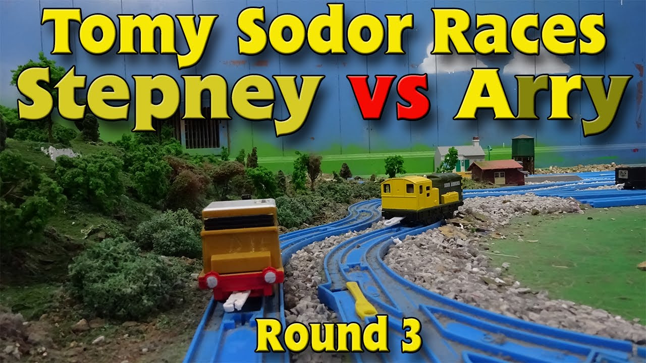arry Update Tomy Sodor Races: Stepney vs Arry Round 3