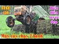 Màn biểu diễn tuyệt đẹp của tài xế máy cày FIAT 450 chạy bằng 2 bánh