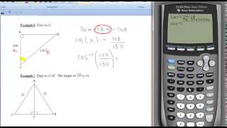 9.10 Trigonometric Ratios Part II