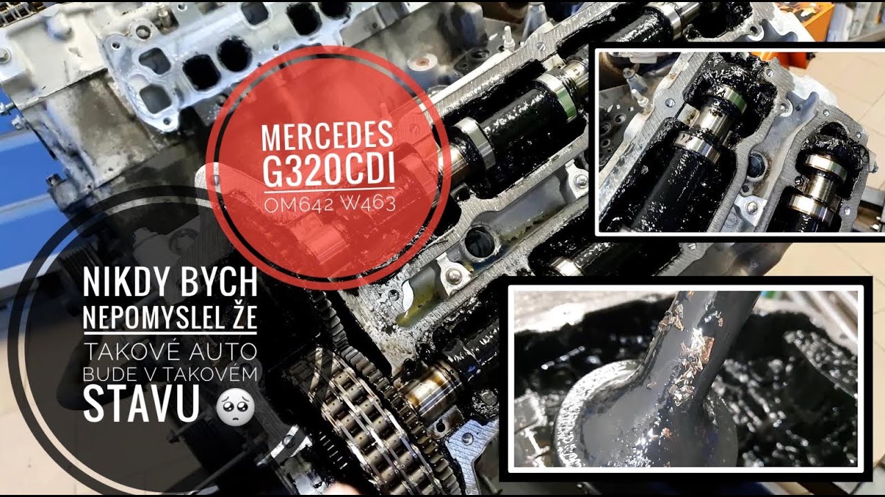 Mercedes G320CDI OM642 W463 (1 part) Nikdy bych nepomyslel že takové auto bude v takovém stavu !!!