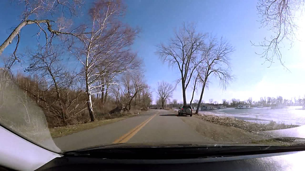 Pennsylvania Driving Presque Isle State Park GoPro HERO4 Black Ed