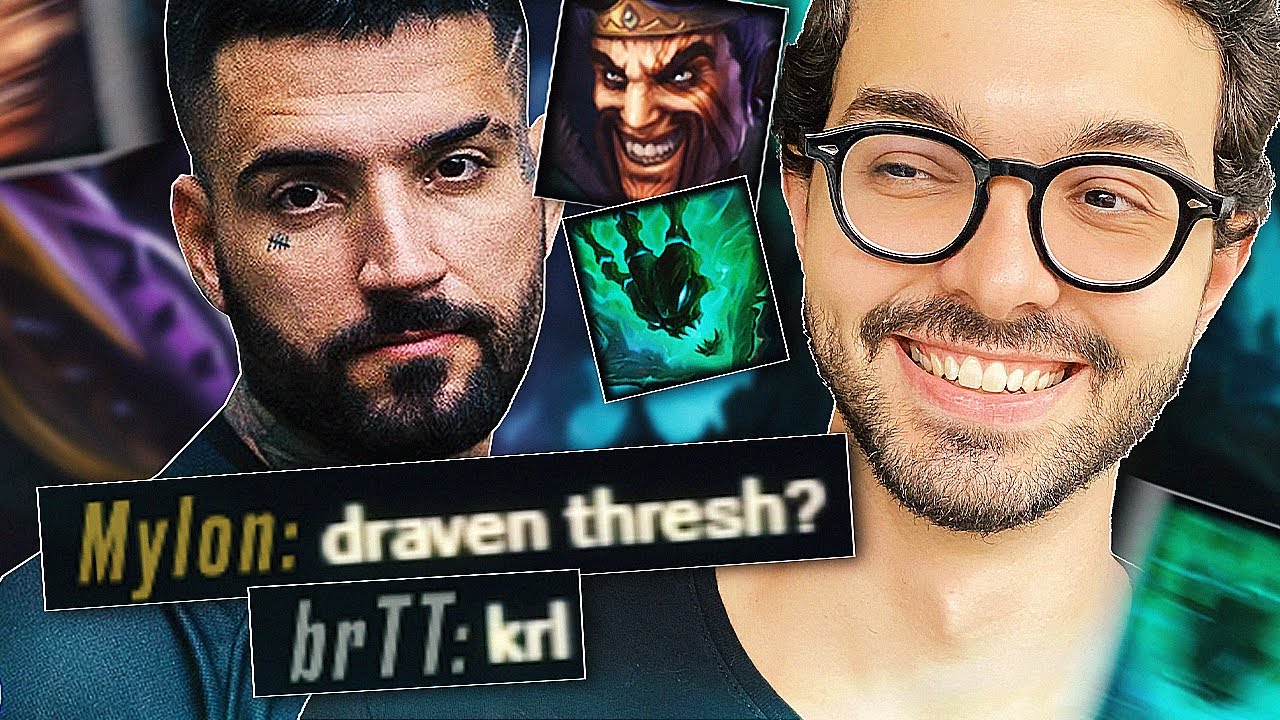 DRAVEN COM THRESH É A BOT LANE DE PRESSÃO ft. BrTT