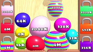 Blob Merge 3D Challenge infinity (Math Games, Level Up Blob Asmr) Part 02