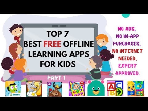Top Best Free Educational Apps For Kids|Offline FREE Android/Ipad Educational Learning Apps For Kids