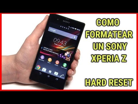 Video: ¿Cómo puedo reiniciar mi Sony Xperia?