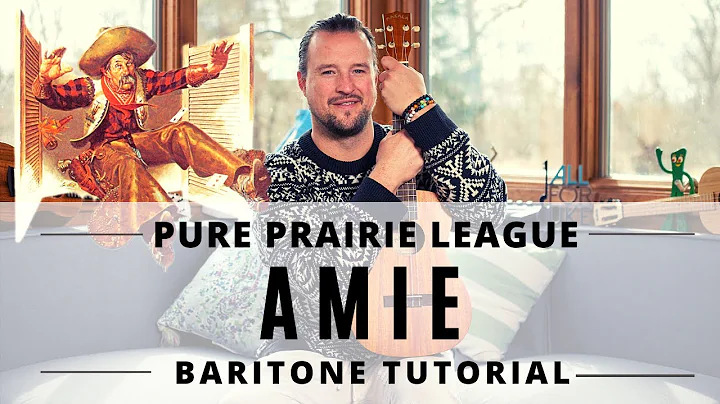 Amie | Pure Prairie League | Baritone Ukulele Tuto...