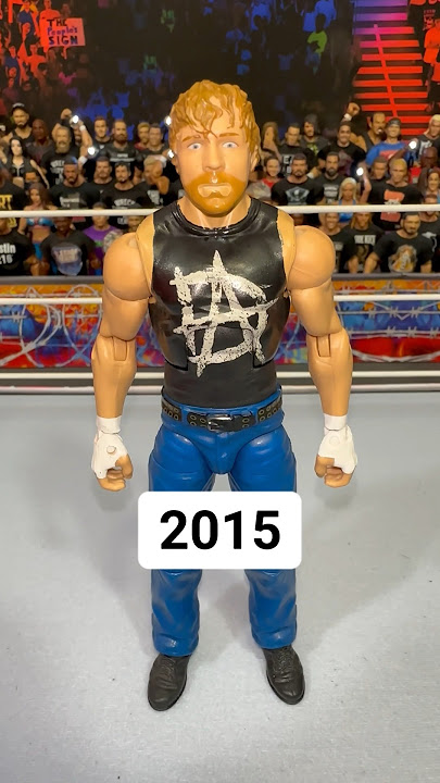 Dean Ambrose/Jon Moxley Figure Evolution!