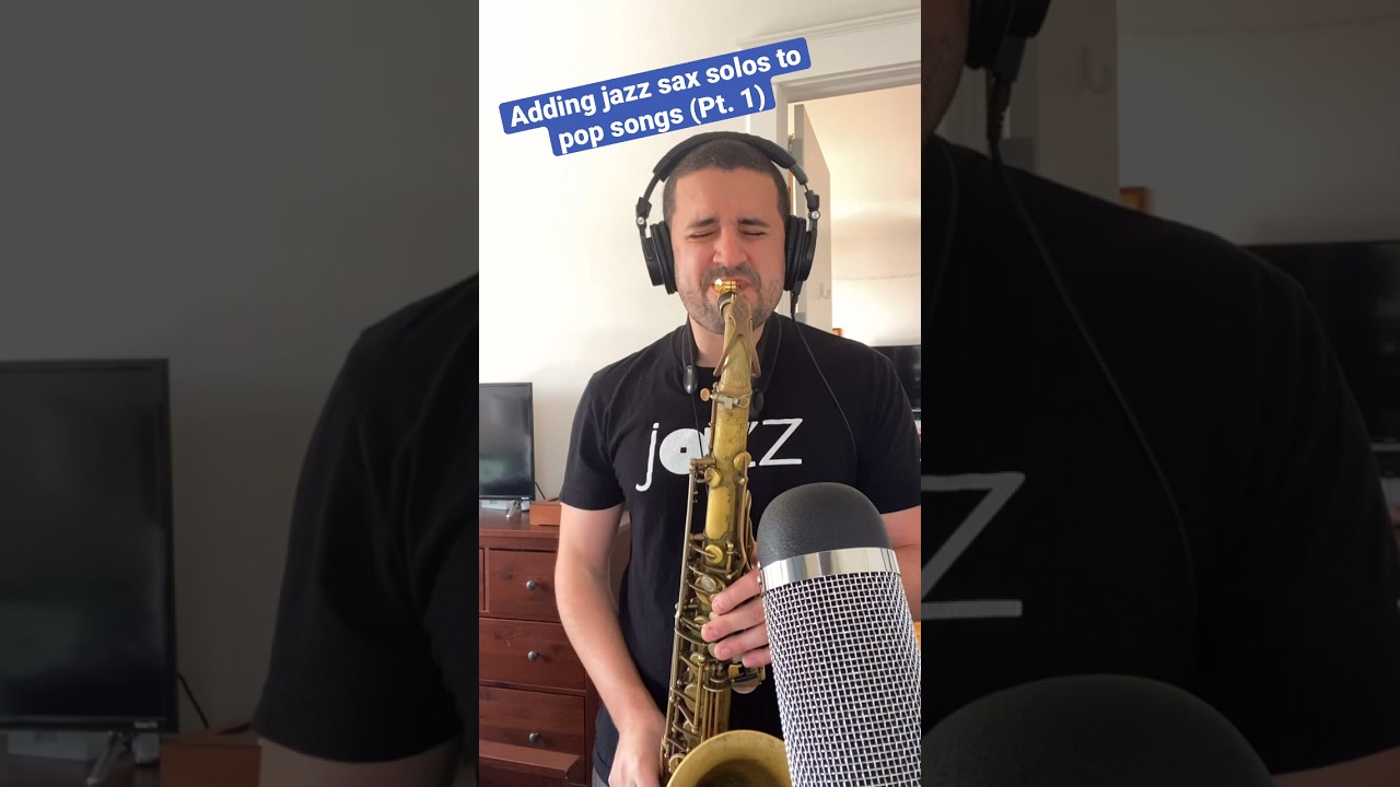 Adding jazz sax solos to pop songs (Part 1) 🎷 flowers mileycyrus 