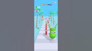 [ SHORTS ] Gameplay Walkthrough Juice Run LEVEL 2 ( Android, iOS ) #2