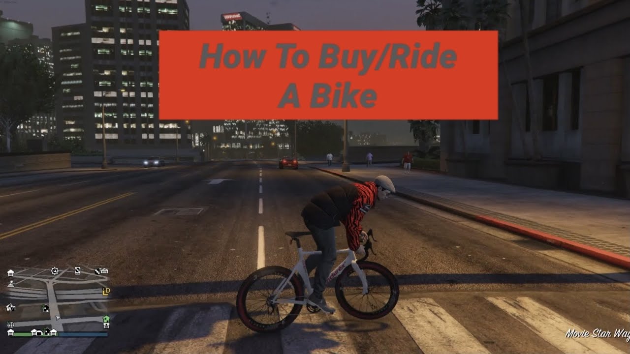 How To Buy/Ride A Bike (GTA V)