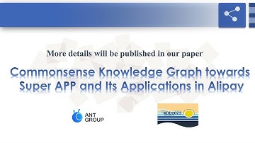 KDD 2023 - Commonsense knowledge Graph towards Super APP