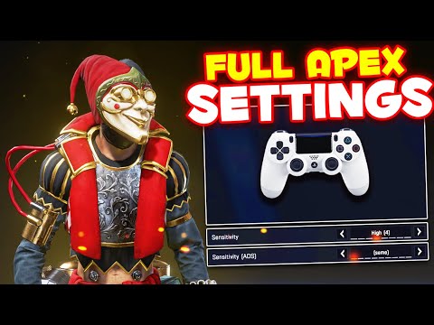 My NEW Controller Settings in Apex Legends!