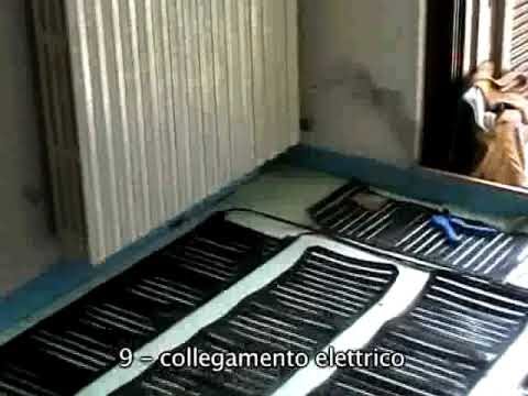 Impianto riscaldamento a pavimento con nanotecnologie 35m2 youtube Impianto riscaldamento a pavimento prezzi