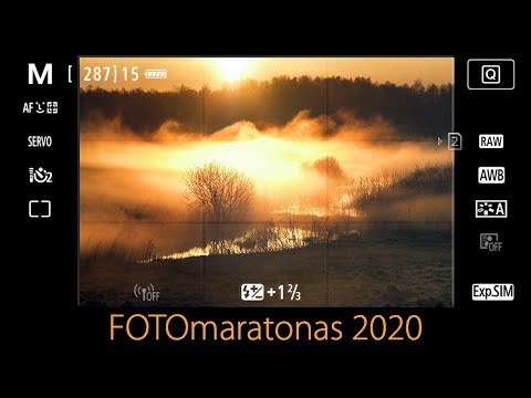 FOTOmaratonas 2020 – fotografijos mokymai internetu