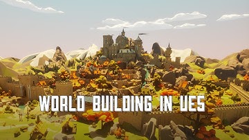 Unreal Engine 5, Medieval Low Poly World Building! [Part 16]