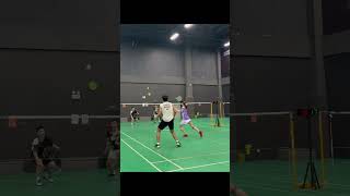 P85 | Random Badminton Match Turns Intense! | Badminton World. #badmintonlovers #badminton