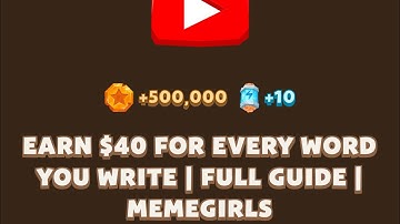 EARN $40 FOR EVERY WORD YOU WRITE | FULL GUIDE | MEMEGIRLS | Memefi New Video Code | MEMIFI