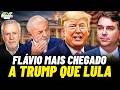 Flávio Bolsonaro convence Trump e supera influência de Lula Análise de Alexandre Garcia