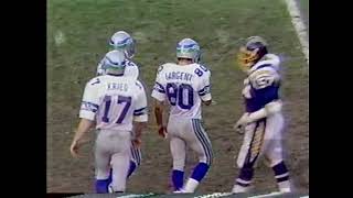 Steve Largent 3rd and 17 No Problem, Reaches 11,000 Career Yards 1986 vs San Diego