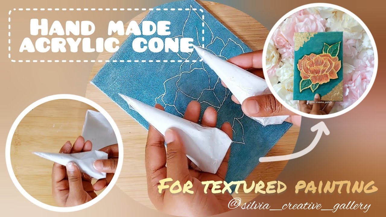 How to make texture paste at home, DIY modelling paste