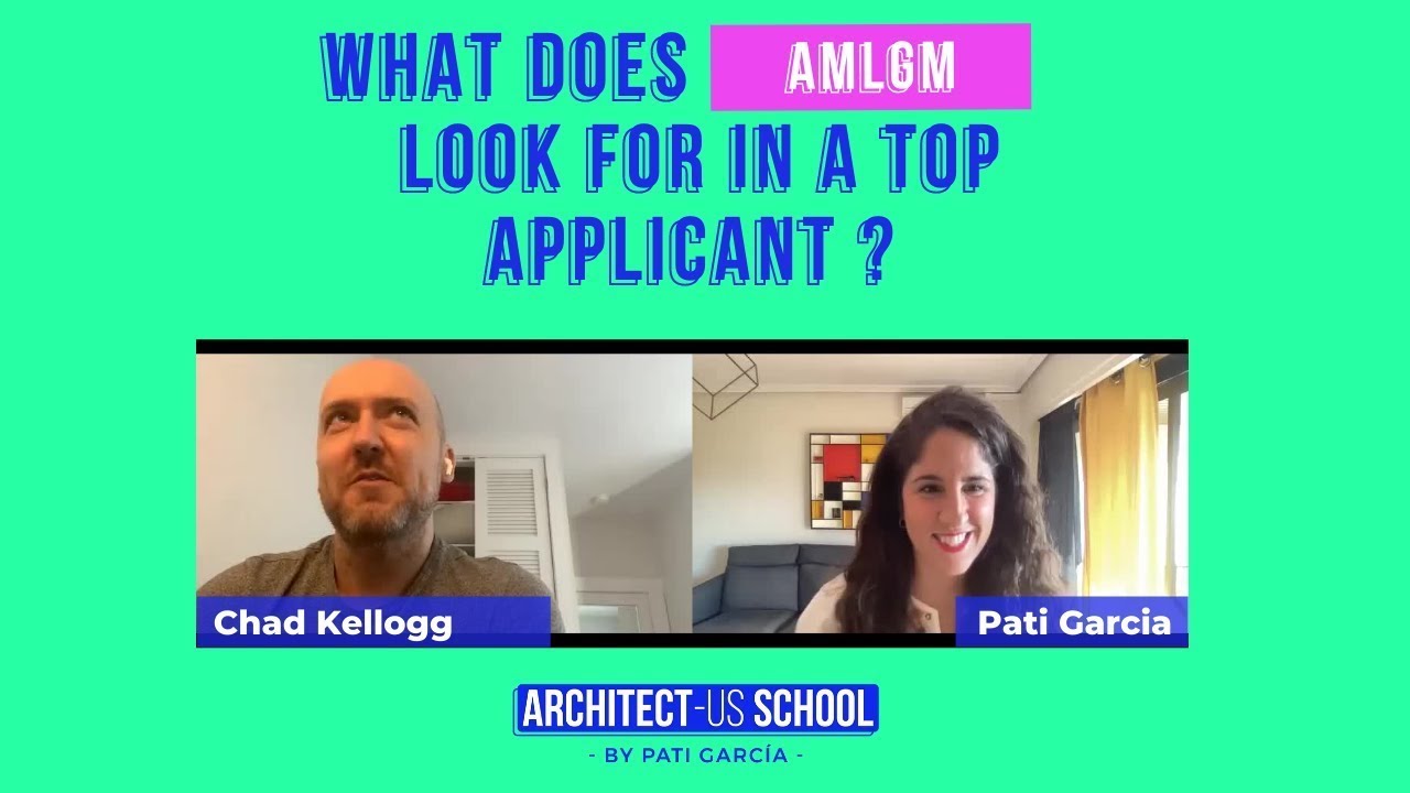Chad Kellogg from AMLGM Architecture Industry Hiring Process Chat