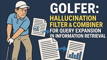 Golfer: smaller lm-generated documents hallucination filter & combiner for query expansion in IR
