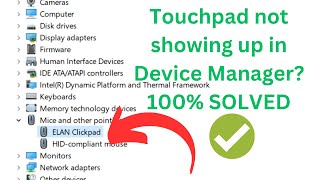 Touchpad not showing up in Device Manager || Touchpad Not Working In Windows 10/11/8/7 screenshot 5