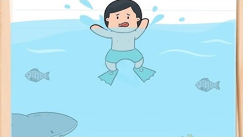 brain test all star level 505 save that from drowning and the shark attack - gameplay