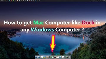 How to get Mac Computer like Dock in any Windows Computer ?