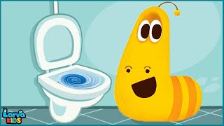 Baby JoJo's Potty Training Song | Poo Poo Song | Go Potty | Larva Kids Nursery Rhymes & Kids Songs