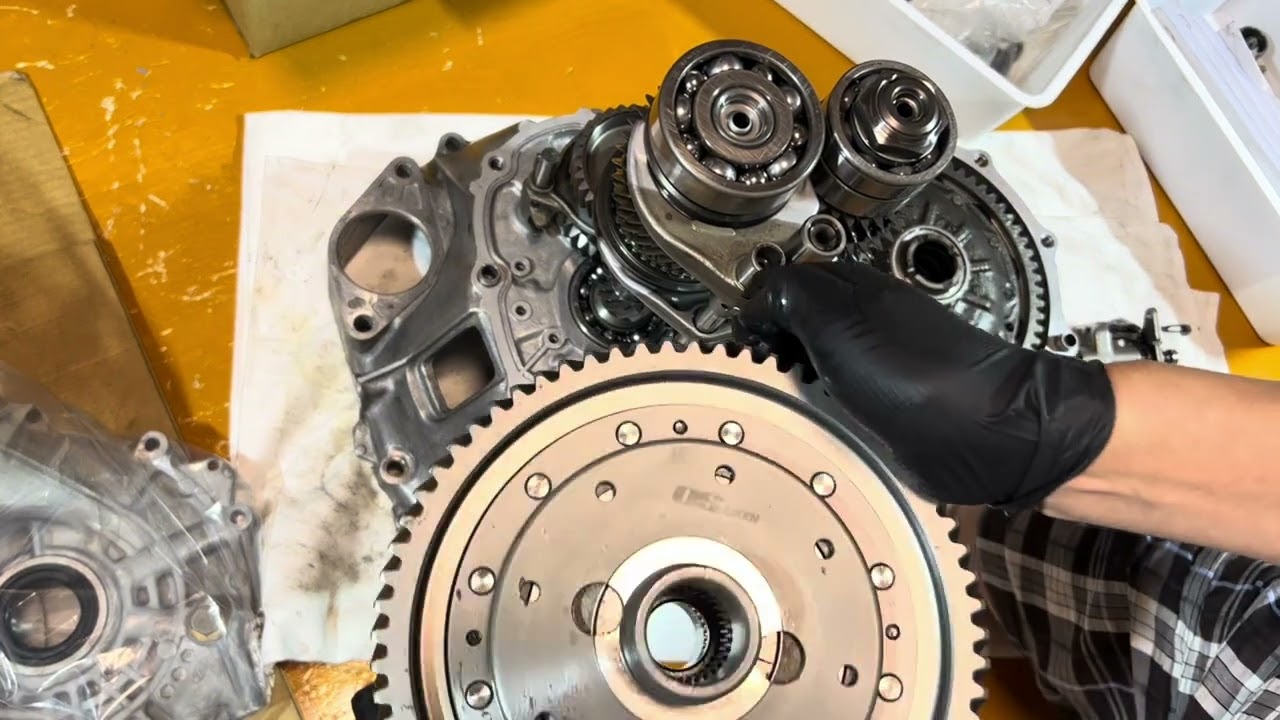 NSX ミッションオーバーホール。OS技研LSD4.4ファイナルからノーマルLSDに