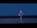 Eva prokopets 3d prize winner of the xviiith arabesque competition flame of paris variation
