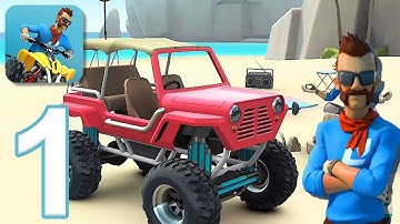 MMX Hill Dash 2 - Race Offroad - Gameplay Walkthrough Part 1 - 1-4 lvl (IOS ANDROID)