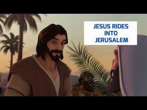 Jesus Rides into Jerusalem- Superbook