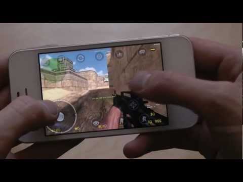 Counter-Strike 1.6 для iOS — игровой процесс Apple iPhone 4S