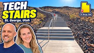 Doing the Tech Stairs (St. George, Utah || 300+ steps || Sept. 2025
