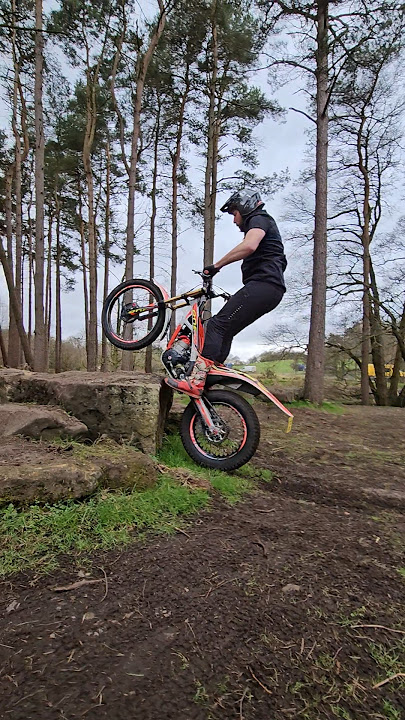 TRS one RR 250 trials bike