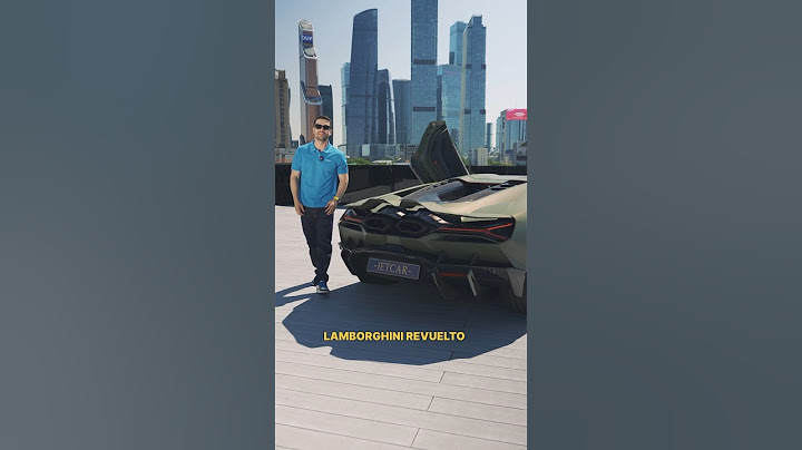 Настоящий истребитель на колесах за 1 500 000 $ – Lamborghini Revuelto🚀 #jetcarru #youtubeshorts