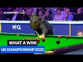 Century to end it   ronnie osullivan vs zhou yuelong  2023 uk championship snooker