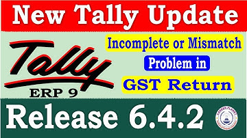 Tally ERP 9 Release 6.4.2 Tally Update | Download Latest Tally Version