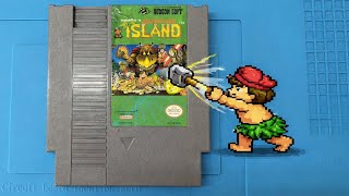 Restoring Hudson’s Adventure Island (NES) | Deep Clean ASMR Cartridge Cleaning