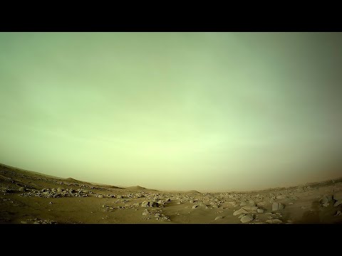 КосмоСториз: Панорама, облачный покров и ночное небо Марса (Марсоход 'Perseverance')