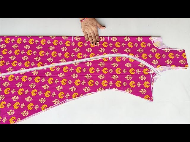princess cut dress cutting PRINCESS CUT Kameez in a professional method