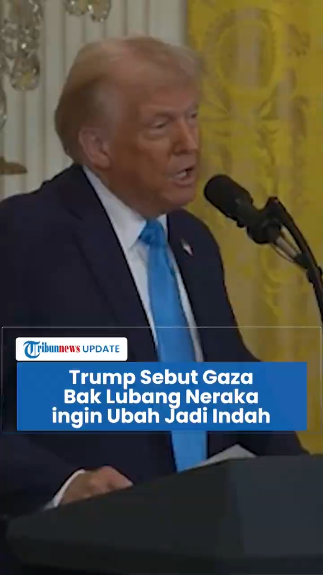 Trump Sebut Gaza seperti Lubang Neraka, AS Ingin Ubah Jadi Lebih Indah seusai Warganya Dipindah